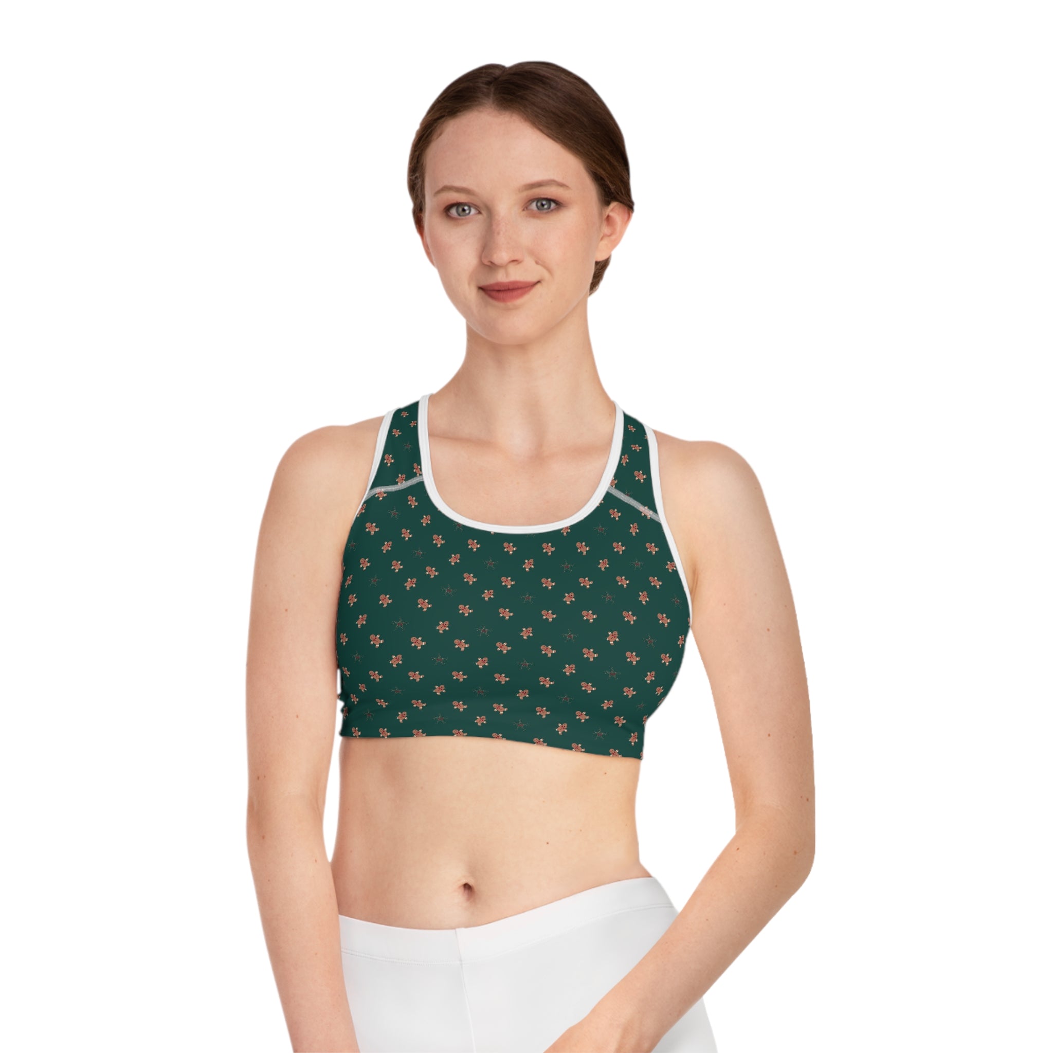 Floral Sports Bra - Comfortable & Stylish Activewear for Fitness Enthusiasts